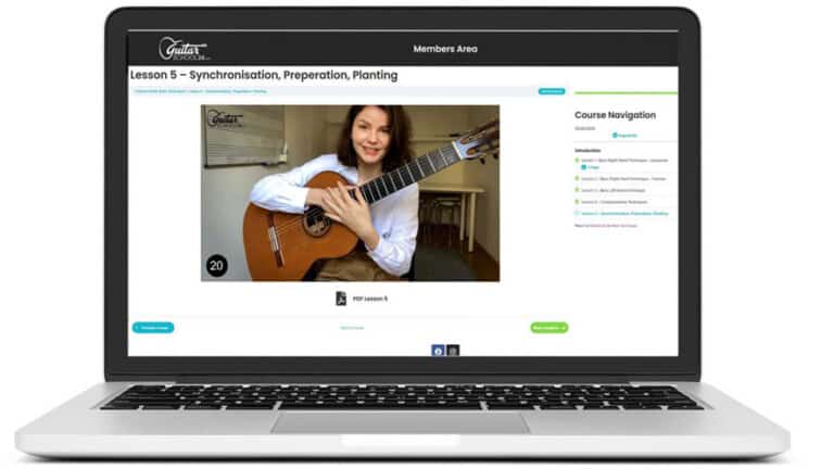 Classical Guitar Online Course - 2023